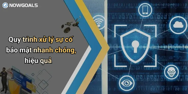 Quy trình xử lý sự cố bảo mật nhanh chóng, hiệu quả