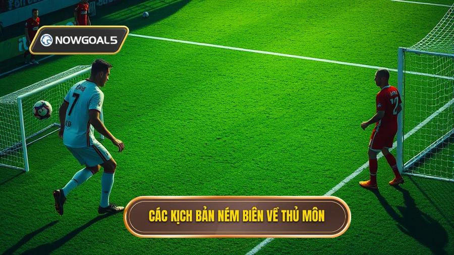 2. Các kịch bản ném biên về thủ môn