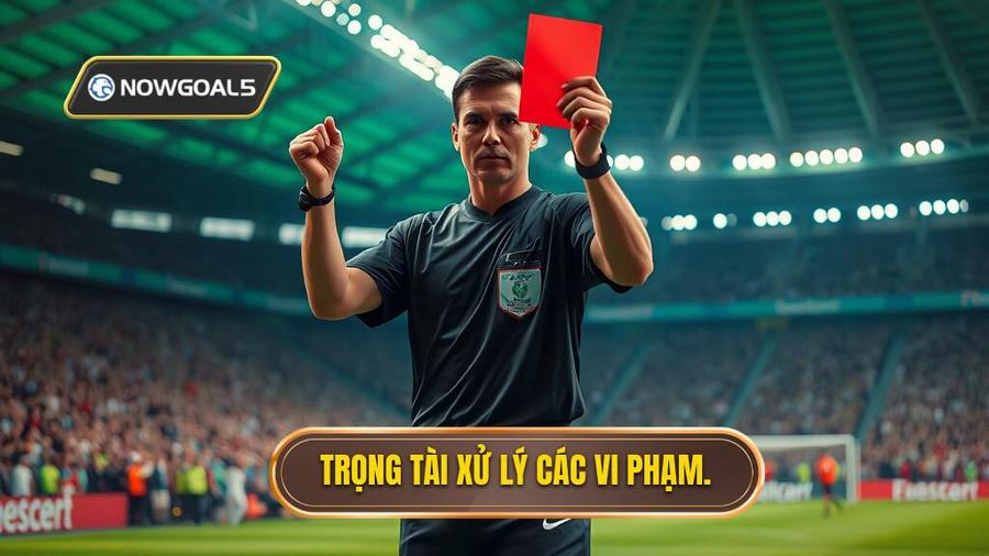 3. Trọng tài xử lý các vi phạm.