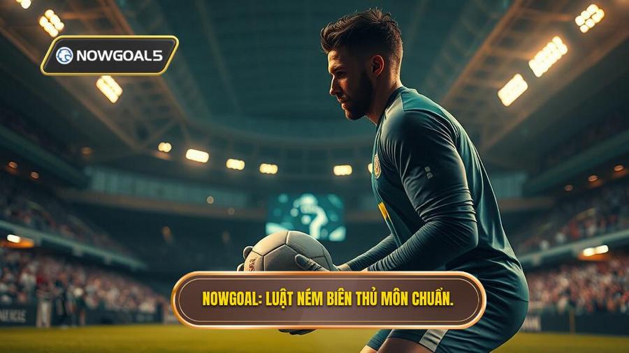NOWGOAL_ Luật ném biên thủ môn chuẩn.